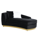  Acme Furniture Achelle LV01048 Chaise with 2 Pillows IMAGE 2