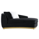  Acme Furniture Achelle LV01048 Chaise with 2 Pillows IMAGE 3