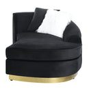  Acme Furniture Achelle LV01048 Chaise with 2 Pillows IMAGE 4