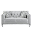  Acme Furniture Katia LV01050 Loveseat with 2 Pillows IMAGE 3