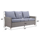 Acme Furniture Greeley OT01090 4PC Pack Patio Sofa Set IMAGE 12