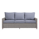  Acme Furniture Greeley OT01090 4PC Pack Patio Sofa Set IMAGE 3