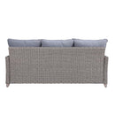  Acme Furniture Greeley OT01090 4PC Pack Patio Sofa Set IMAGE 4