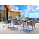  Acme Furniture Jenneva OT01095 7PC Patio Dining Set IMAGE 1