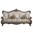  Acme Furniture Ragnar LV01122 Sofa with 7 Pillows IMAGE 2