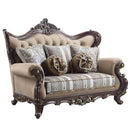  Acme Furniture Ragnar LV01123 Loveseat with 5 Pillows IMAGE 1