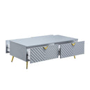  Acme Furniture Gaines LV01135 Coffee Table - Grey IMAGE 2