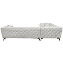  Acme Furniture Atronia LV01160 Sectional Sofa with 4 Pillows IMAGE 5