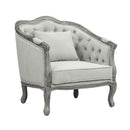  Acme Furniture Samael LV01163 Chair with Pillow IMAGE 2