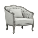 Acme Furniture Samael Stationary Fabric Chair LV01163 IMAGE 2