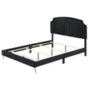  Size_Queen -- Acme Furniture Zeena Upholstered Panel Bed IMAGE 2