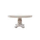  Acme Furniture Vendome DN01222 Round Dining Table with Pedestal Base IMAGE 2