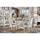  Acme Furniture Vendome DN01222 Round Dining Table with Pedestal Base IMAGE 4