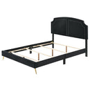 Acme Furniture Zeena King Upholstered Panel Bed BD01271EK IMAGE 2