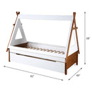  Acme Furniture Loreen BD01287T Twin Bed IMAGE 6