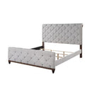  Size_California King -- Acme Furniture Andria Upholstered Panel Bed IMAGE 1