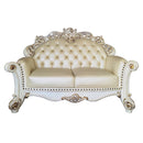  Acme Furniture Vendome LV01325 Loveseat with 3 Pillows IMAGE 2