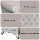  Acme Furniture Vendome II LV01331 Chair with 2 Pillows IMAGE 9