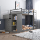  Acme Furniture Gaston BD01372 Twin/Twin Bunk Bed with 4 Drawers & 3 Compartments IMAGE 1