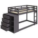 Acme Furniture Gaston BD01372 Twin/Twin Bunk Bed with 4 Drawers & 3 Compartments IMAGE 3