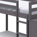  Acme Furniture Gaston BD01372 Twin/Twin Bunk Bed with 4 Drawers & 3 Compartments IMAGE 4
