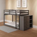  Acme Furniture Gaston BD01372 Twin/Twin Bunk Bed with 4 Drawers & 3 Compartments IMAGE 8