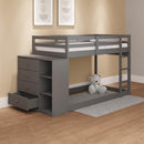  Acme Furniture Gaston BD01372 Twin/Twin Bunk Bed with 4 Drawers & 3 Compartments IMAGE 9