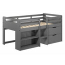  Acme Furniture Fabiana BD01375 Twin Loft Bed with Storage IMAGE 2