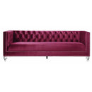  Acme Furniture Heibero LV01400 Sofa with 2 Pillows IMAGE 2