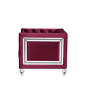  Acme Furniture Heibero LV01401 Loveseat with 2 Pillows IMAGE 3