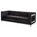  Acme Furniture Heibero LV01403 Sofa - Black IMAGE 1