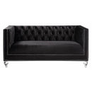  Acme Furniture Heibero LV01404 Loveseat - Black IMAGE 2