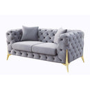 Acme Furniture Jelanea Stationary Fabric Loveseat LV01407 IMAGE 1