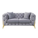  Acme Furniture Jelanea LV01407 Loveseat with 2 Pillows IMAGE 2