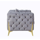  Acme Furniture Jelanea LV01407 Loveseat with 2 Pillows IMAGE 3