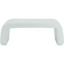  Color_Mint -- Arc Mint Boucle Fabric Upholstered Bench IMAGE 3