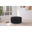  Manufacturer Color_Black -- Meridian Aphia Fabric Ottoman IMAGE 2