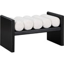 Meridian Home Decor Benches 176Cream IMAGE 1