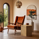  Meridian Eternal Natural Oak Wood Coffee Table IMAGE 2
