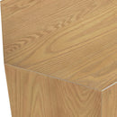  Meridian Eternal Natural Oak Wood Coffee Table IMAGE 7