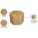  Meridian Eternal Natural Oak Wood Coffee Table IMAGE 9