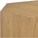  Meridian Eternal Natural Oak Wood 4 pc Modular Coffee Table IMAGE 7