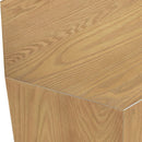  Meridian Eternal Natural Oak Wood 4 pc Modular Coffee Table IMAGE 8