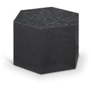  Meridian Eternal Black Oak Wood Coffee Table IMAGE 1