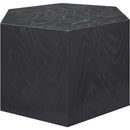  Meridian Eternal Black Oak Wood Coffee Table IMAGE 4