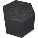  Meridian Eternal Black Oak Wood Coffee Table IMAGE 6