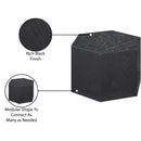  Meridian Eternal Black Oak Wood Coffee Table IMAGE 8