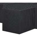  Meridian Eternal Black Oak Wood Coffee Table IMAGE 5