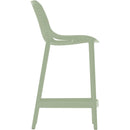  Meridian Mykonos Mint Plastic Outdoor Patio Stool IMAGE 5
