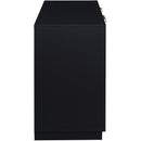  Meridian Cane Black Natural Can And Poplar Wood Sideboard / Buffet IMAGE 8